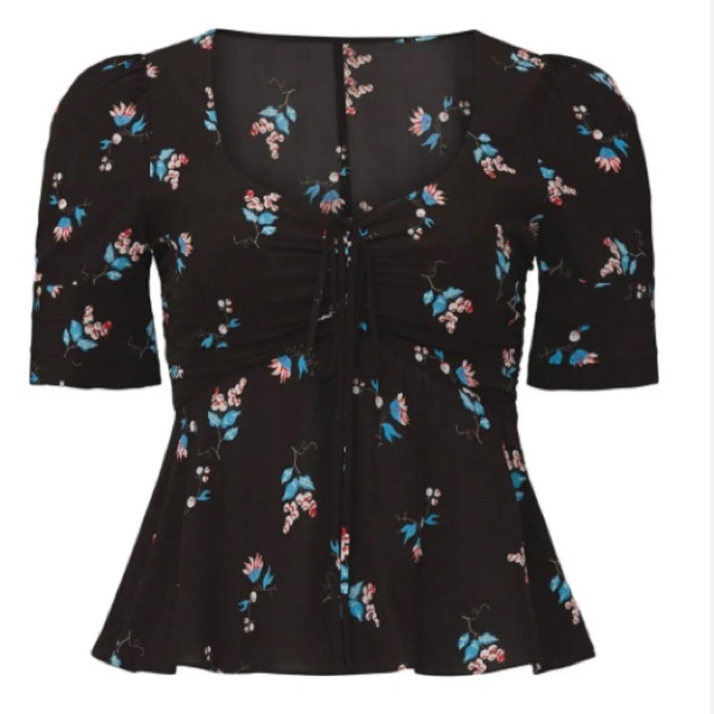 Diane Von Furstenberg Estelle Top sz L